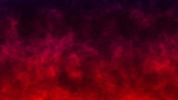 Nube roja de bucle sin fisuras en el espacio profundo video