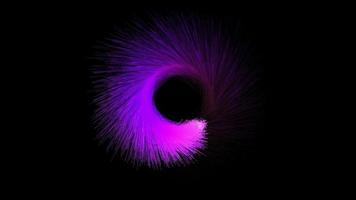 Abstract Seamless Loop Glow pink purple Streak flow video