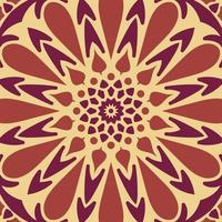 abstract retro circular vintage background decoration vector design