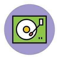 Record Player Concepts vector