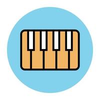 Piano Keyboard Concepts vector