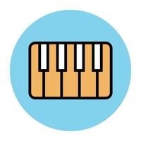 Piano Keyboard Concepts vector