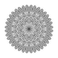 elegant and unique mandala ornaments vector