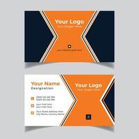 Modern and Corporate Business Card Template vector