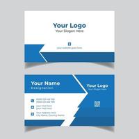 Professional and Modern Business Card Template vector
