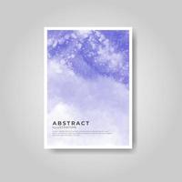 Abstract watercolor textured background. Design for your date, postcard, banner, logo. vector