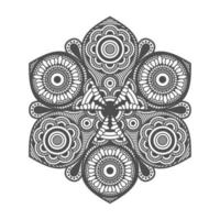 mandala elegante y unico vector