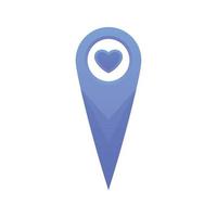 love location logo element design template icon vector