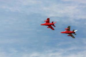 Shoreham-by-Sea, West Sussex, UK, 2005. Folland Gnats at Shoreham Airshow photo