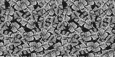 patrón sin costuras de hojas tropicales abstractas. fondo de camuflaje de hojas exóticas. vector
