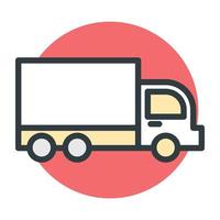 Logistic Truck Concepts vector