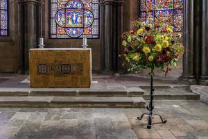 Canterbury, Kent, UK, 2015. The Chapel of Saints and Martyrs of our Time in Canterbury Cathedral photo