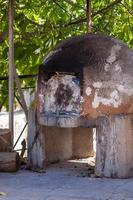 CYPRUS, GREECE, EUROPE, 2009. View of a pizza oven in a Cypriot village in Cyprus on July 21, 2009 photo