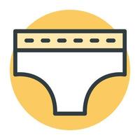 Trendy Skivvies Concepts vector