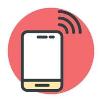 Mobile Signals Concepts vector