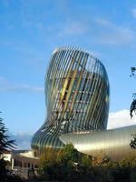 Bordeaux, France, 2016. View of La Cite du Vin Building in Bordeaux photo