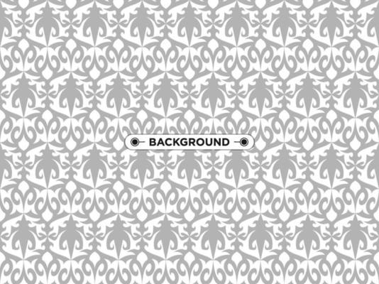 nice ethnic gray seamless pattern