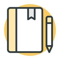 Trendy Diary Concepts vector