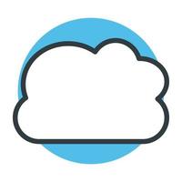 Trendy Cloud Concepts vector