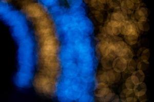 Bokeh circle, beautiful abstract colors for Christmas background - pictures photo