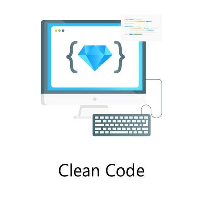 Clean Code Vector Art, Icons, and Graphics for Free Download