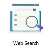 Gradient vector of web search, seo concept