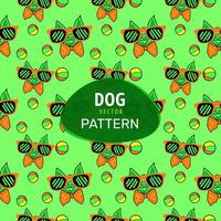 Creative Modern Dog Pattern Design Vector