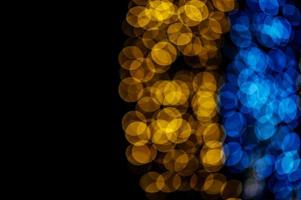 Colorful bokeh background images, oval blurred images, colorful concepts photo