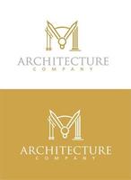 plantilla de diseño de logotipo de arquitectura vector