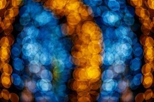 Colorful bokeh background images, oval blurred images, colorful concepts photo