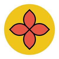 Kousa Flower Concepts vector