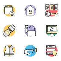 Home Locked Concepts vector