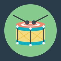 Trendy Drum Concepts vector