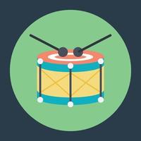 Trendy Drum Concepts vector