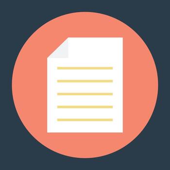 Text File Concepts vector