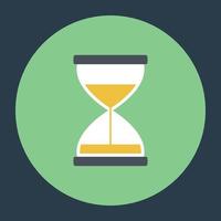 Trendy Hourglass Concepts vector