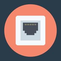 Network Hub Concepts vector