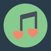 Romantic Music Concepts vector