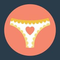 Trendy Panty Concepts vector