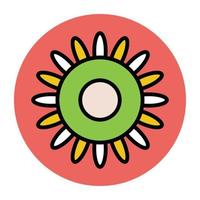 Trendy Gerbera Concepts vector