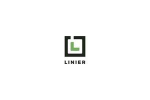 Letter L logo for business vector