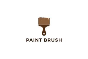 Paint brush creative logo design