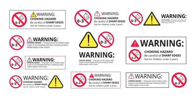 Non toxic label or sticker Royalty Free Vector Image