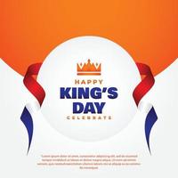diseño del día de los reyes celebra el momento vector