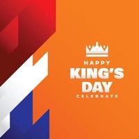 diseño del día de los reyes celebra el momento vector