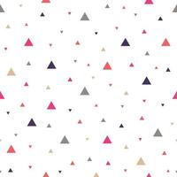 Seamless pattern small triangle on a white background for print, wallpaper, decoration, textile vector illustration