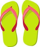 flip flops diseño de iconos aislados, gráfico de ilustración vectorial vector