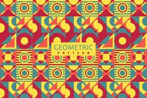 shapes geometric color pattern collection vector