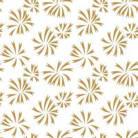 Abstract seamless pattern with fireworks. Festive background. vector