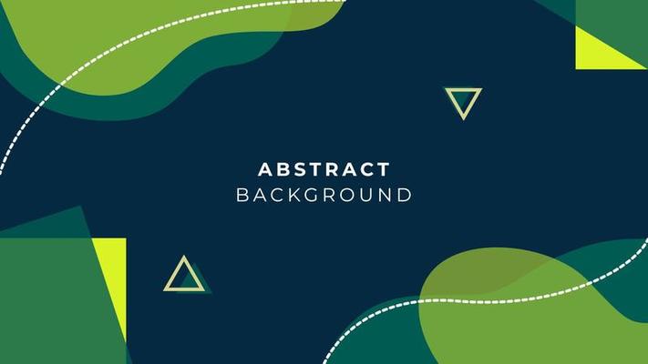 Fluid abstract background with shape and line